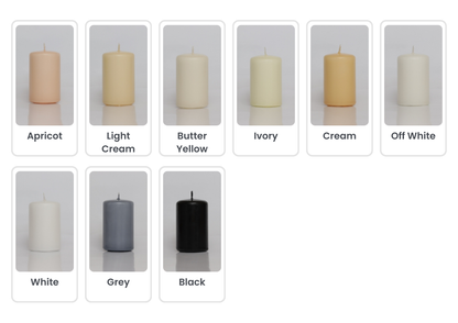 28cm Pillar Candle Rental