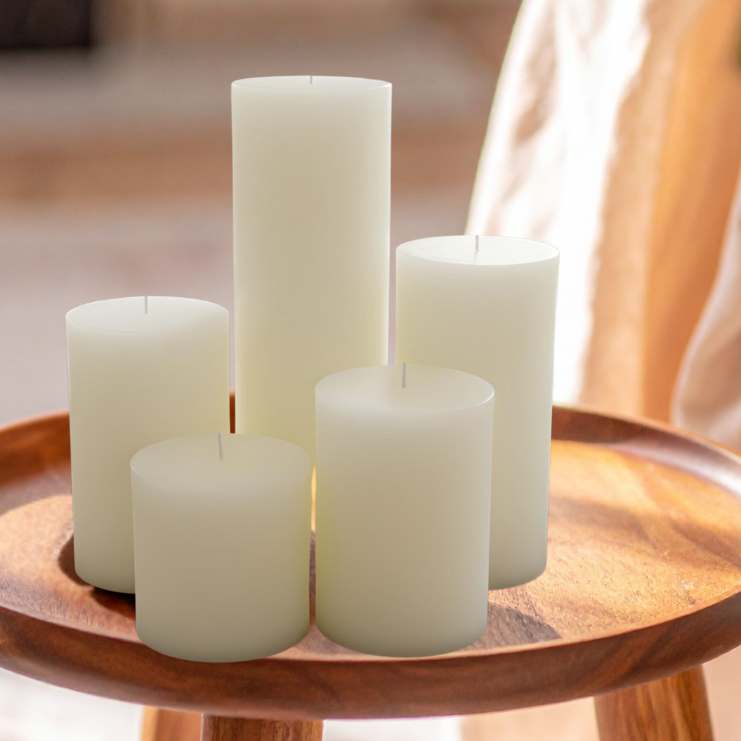 40cm Statement Pillar Candle Rental