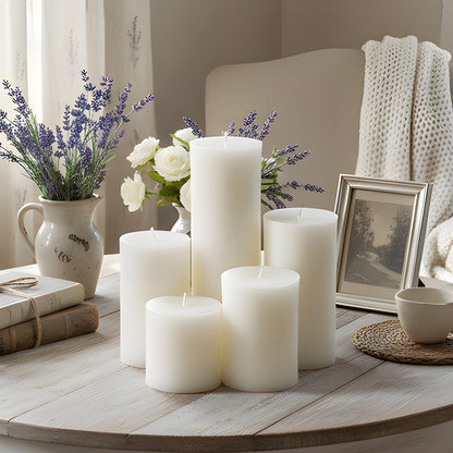28cm Pillar Candle Rental